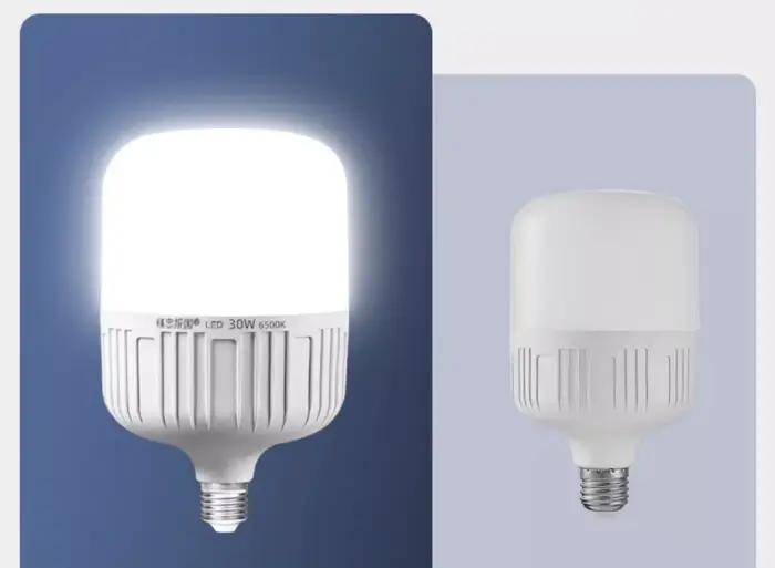 Ampoule LED E27 220V, puissance réelle 10W 18W 15W 12W 9W 6W 3W