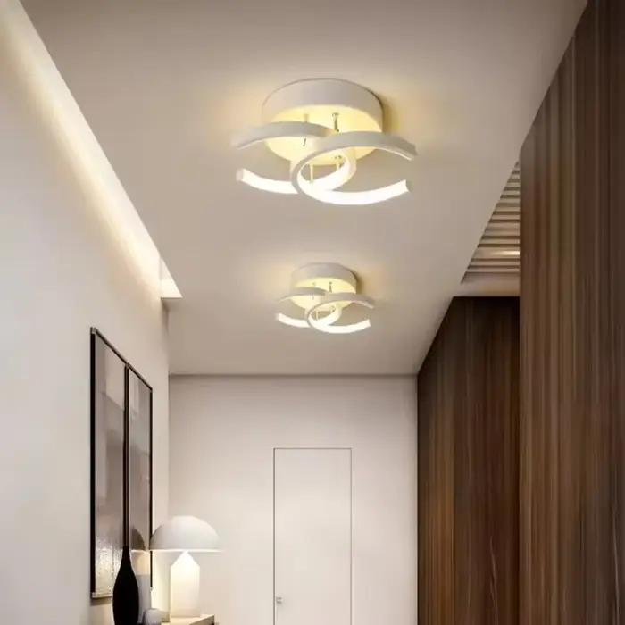 Couloir lumière moderne créatif allée Design hôtel plafonnier lampe balcon