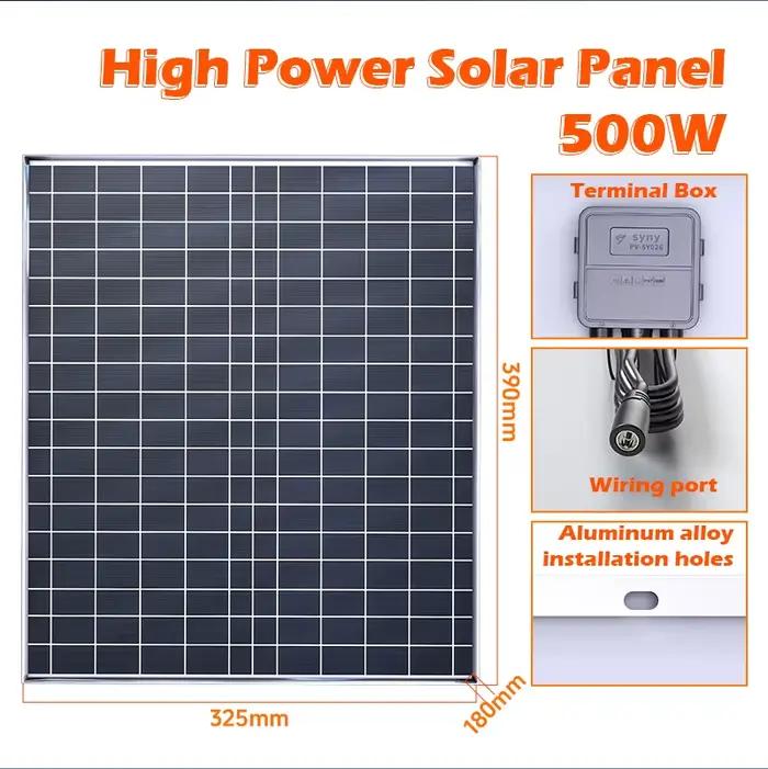 Kit Solaire 1000W 12V Installation Facile Kit