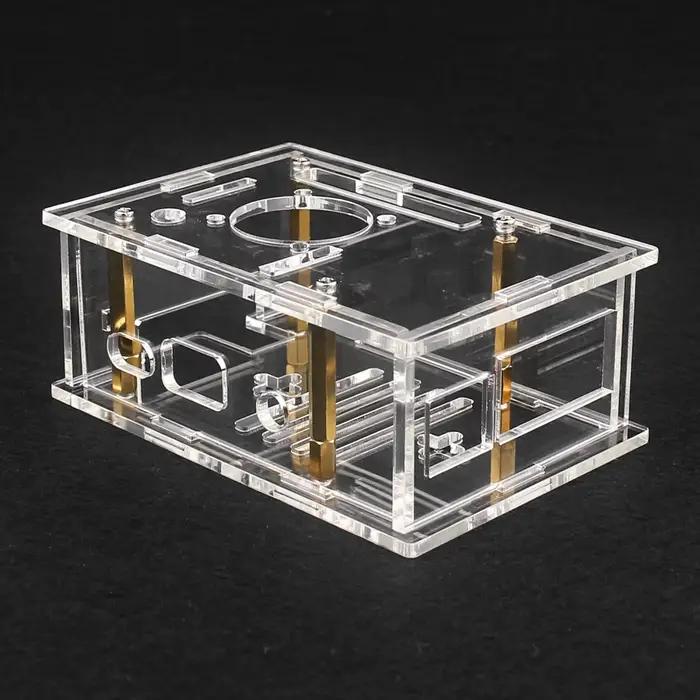 Boîtier en acrylique transparent pour Orange Pi 4 Pro