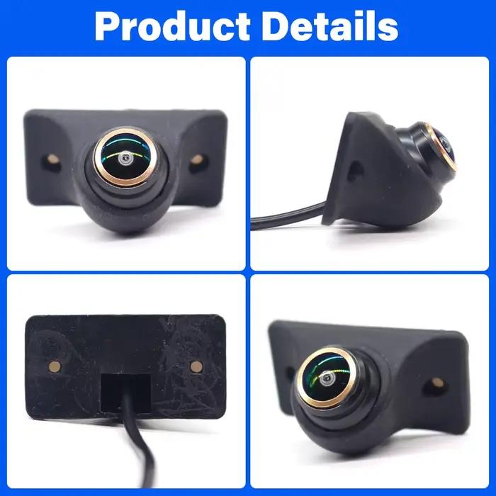 Caméra de recul AHD1080P pour vue latérale arrière avant vision nocturne Full HD objectif fisheye IP68 étanche pour toutes les occasions de conduite