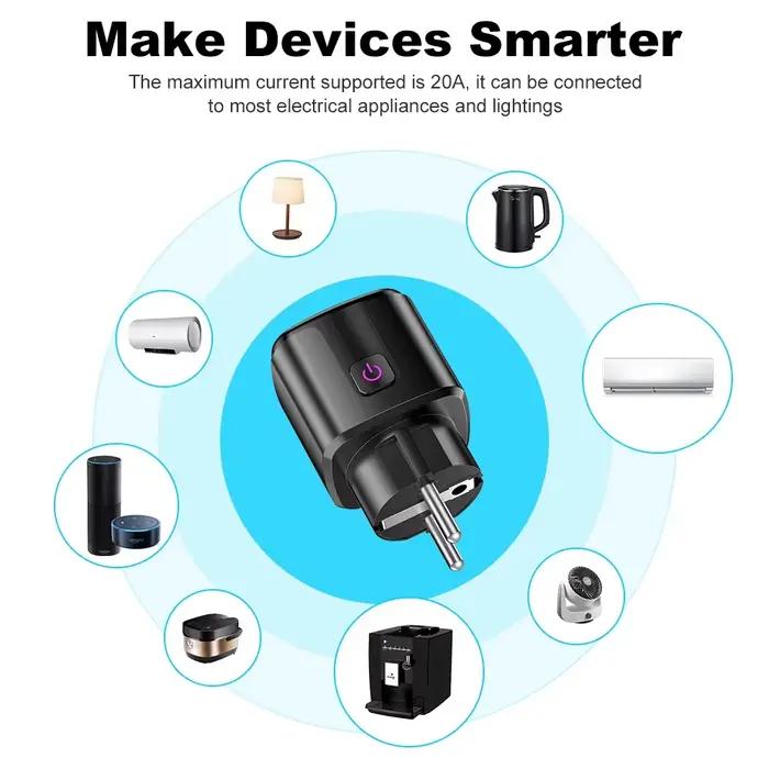 Prise WiFi 20A avec surveillance de l'alimentation