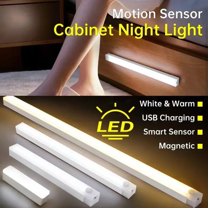 Lampe LED Rechargeable par USB avec Capteur de Mouvement