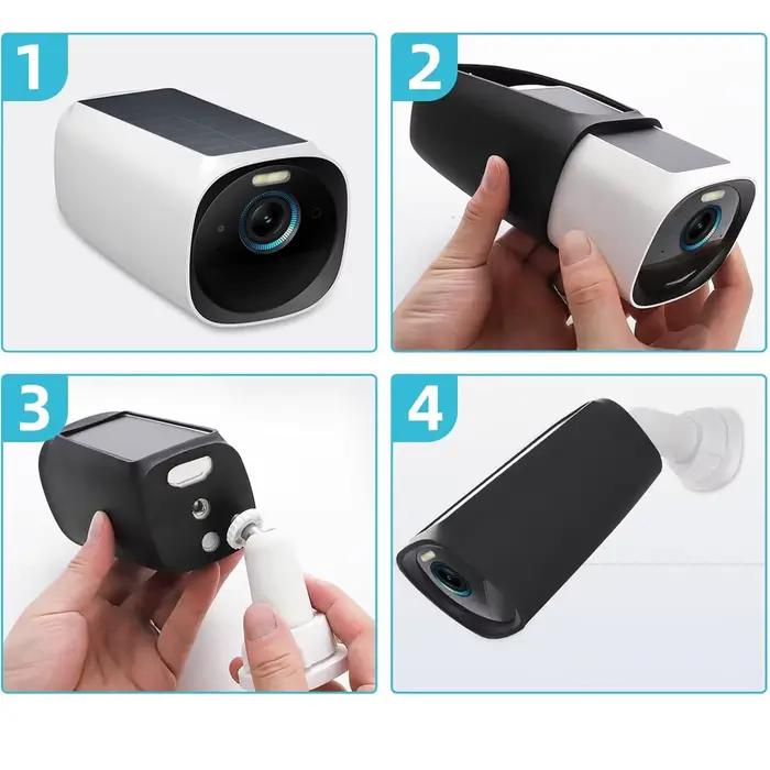 Étui de protection en Silicone pour Eufy Security S330(EufyCam 3)