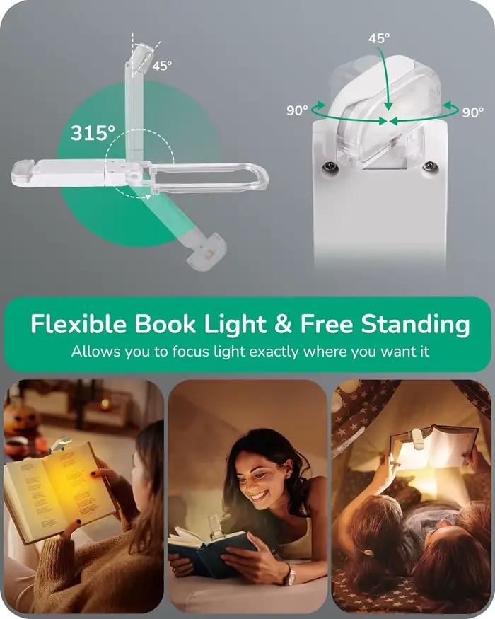 Lampe de lecture LED Rechargeable par USB