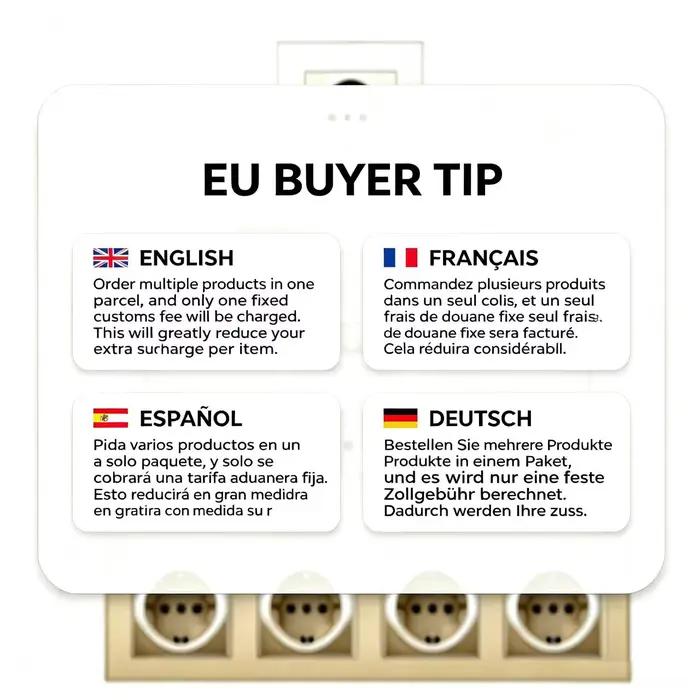 Prises doubles standard européennes
