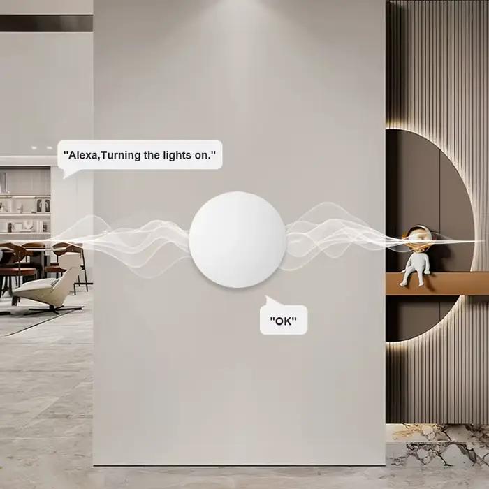 Interrupteurs à bouton sans fil intelligents Zigbee pour l'application Tuya Smart Life