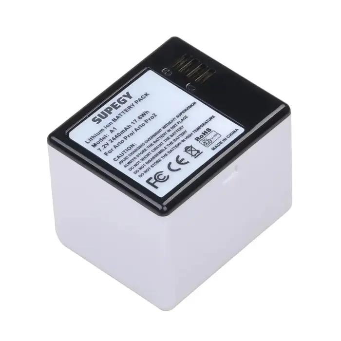 Batterie 2440 mAh + chargeur double USB pour Arlo Pro, Arlo Pro 2 VMA4400