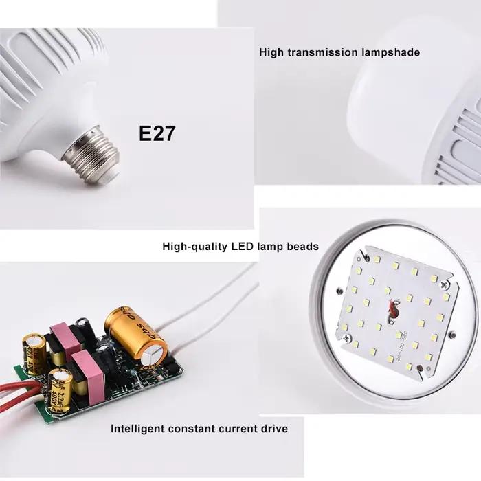 50/40/30/20/15W LED ampoule E27 vis bouche lumières Protection des yeux économie d'énergie lampe intérieur salon chambre bureau éclairage