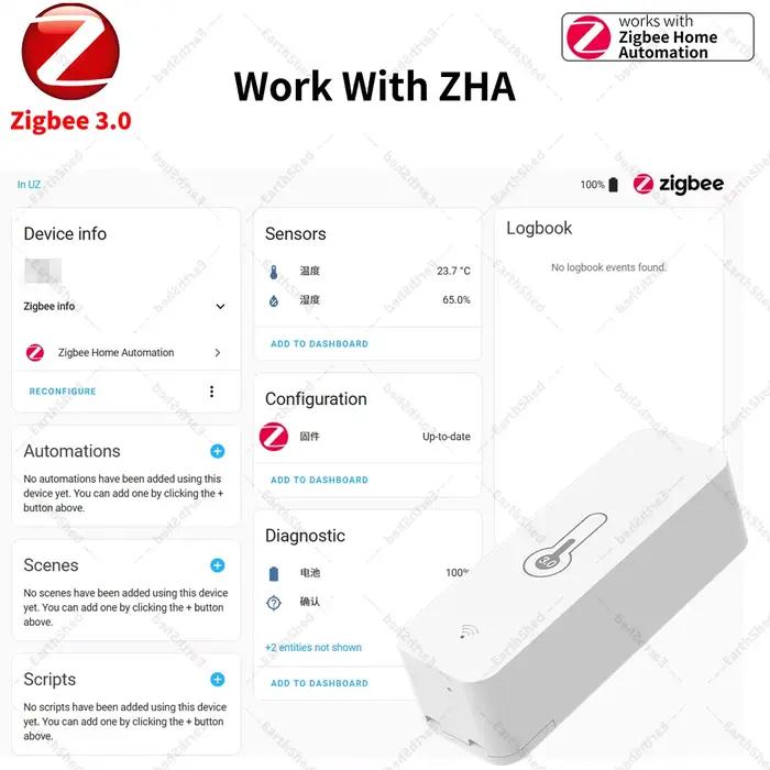Zigbee 3.0 capteur de température et d'humidité