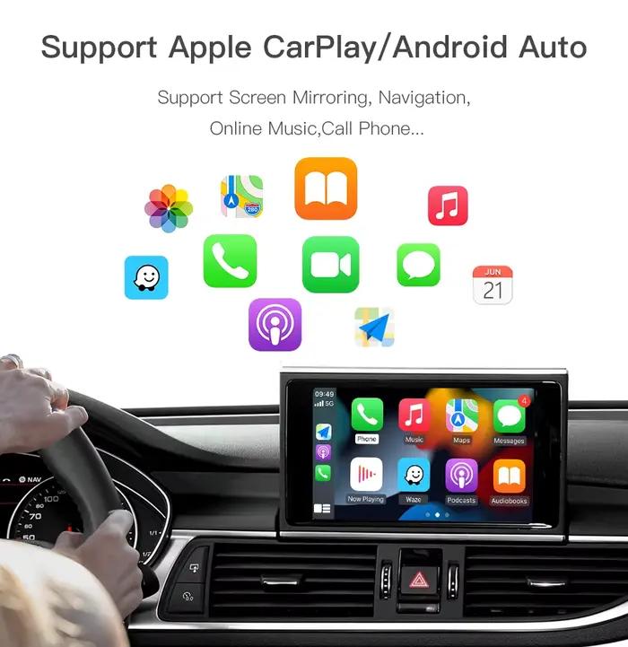 CARABC CarPlay sans fil pour Audi A6 A7 2012-2018
