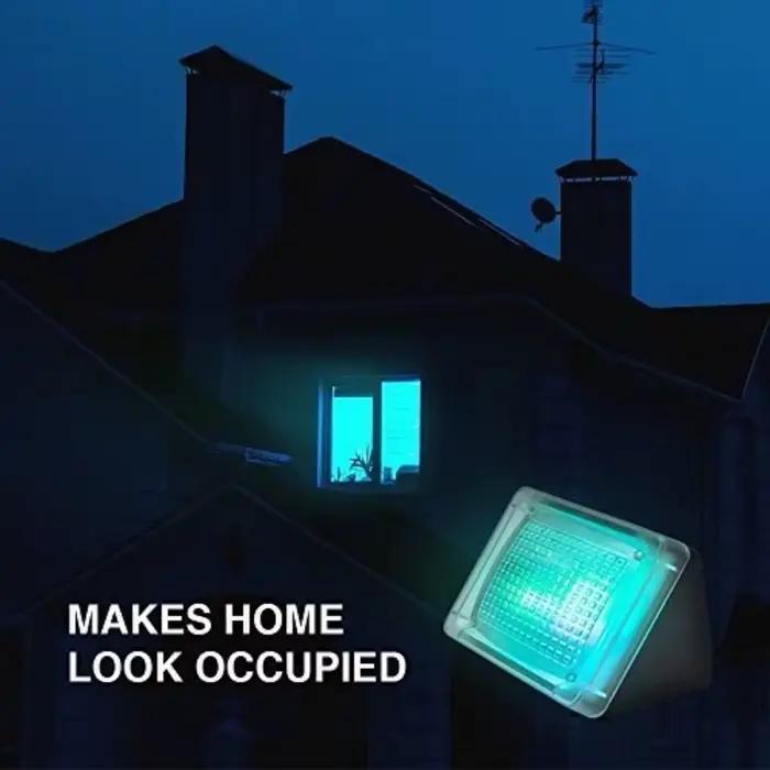 Simulateur TV, lumière de sécurité domestique avec LED clignotante
