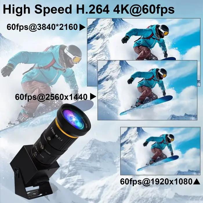 Caméra ELP 4K 60fps HDMI USB