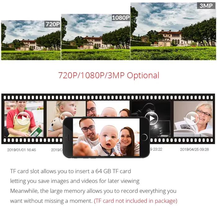 Caméra IP 4MP WiFi