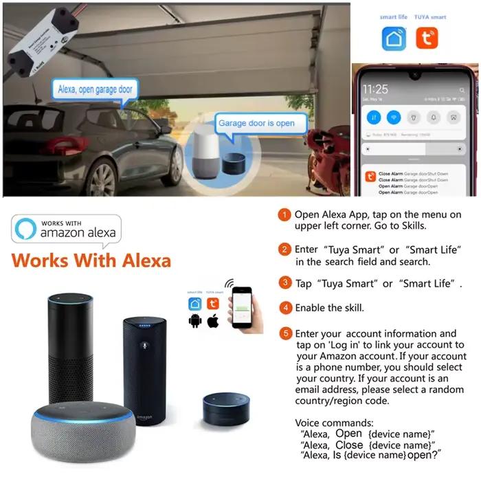 Ouvre-porte de garage intelligent