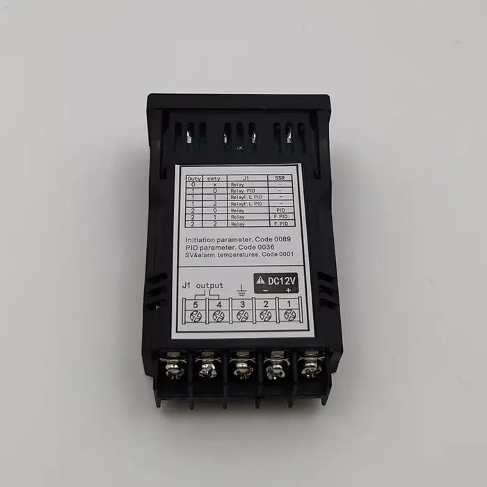 48*24mm DC12V PID régulateur de température Thermostat Intelligent affichage numérique utilisation industrielle 1300C