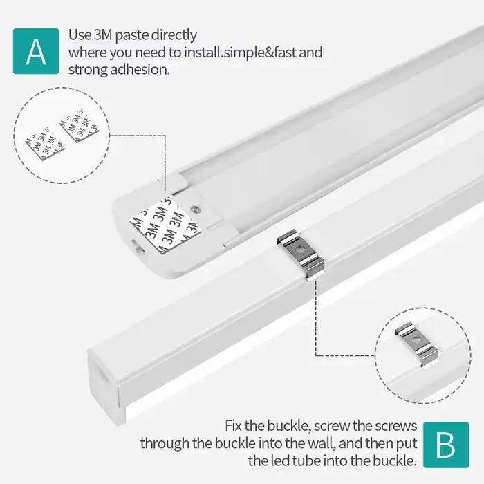 Lumière de cuisine Super brillante sous les lumières d'armoire 20W 10W 6W