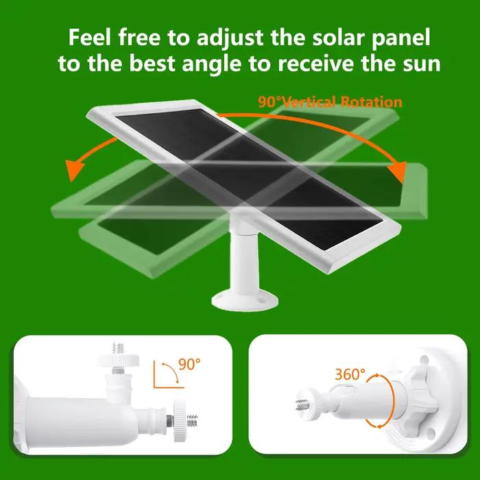 Panneau solaire 8W pour caméras Arlo
