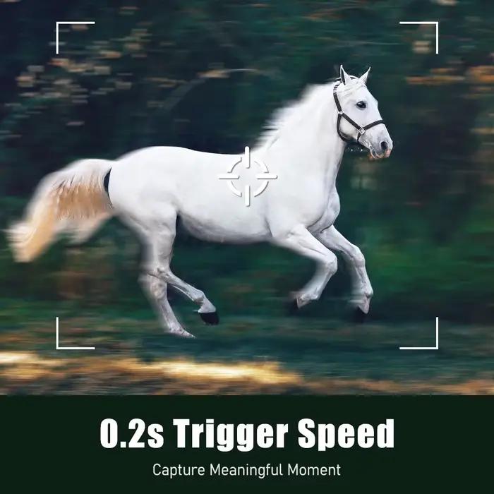 Caméra de chasse UCON APP EU 4G 2K 4W avec batterie 7800mAh