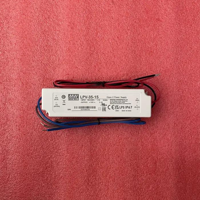 Meanwell Alimentation LPV-35 LPV-35-5 LED | LPV-35-12 5V | LPV-35-15 12V | LPV-35-24 15V | LPV-35-36 24V | 36V