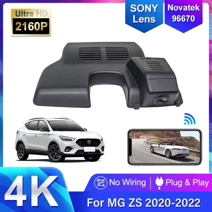 Nouveau ! Caméra embarquée WiFi DVR cachée haute qualité vision nocturne UHD 2160P pour MG ZS 2020 2021 2022 4K