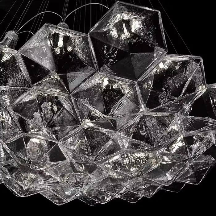 Lustre de plafond moderne italien en nid d'abeille