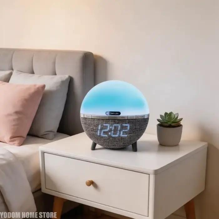 Réveil lumineux avec simulation d'aube