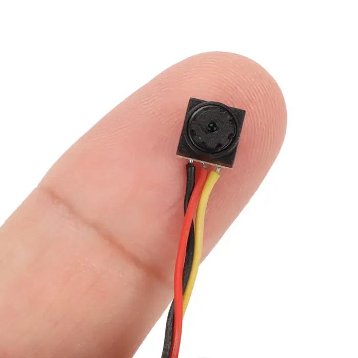 Caméra de sécurité CCTV miniature PAL CVBS 6x6