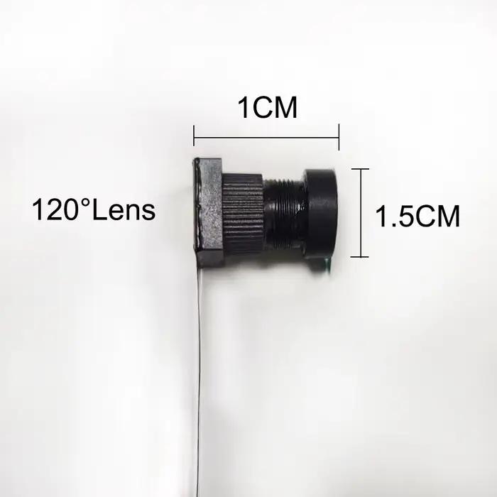 Matecam X3 1080P 30FPS 24 broches IMX323 70 ° /120 ° Module d'objectif remplaçable mini