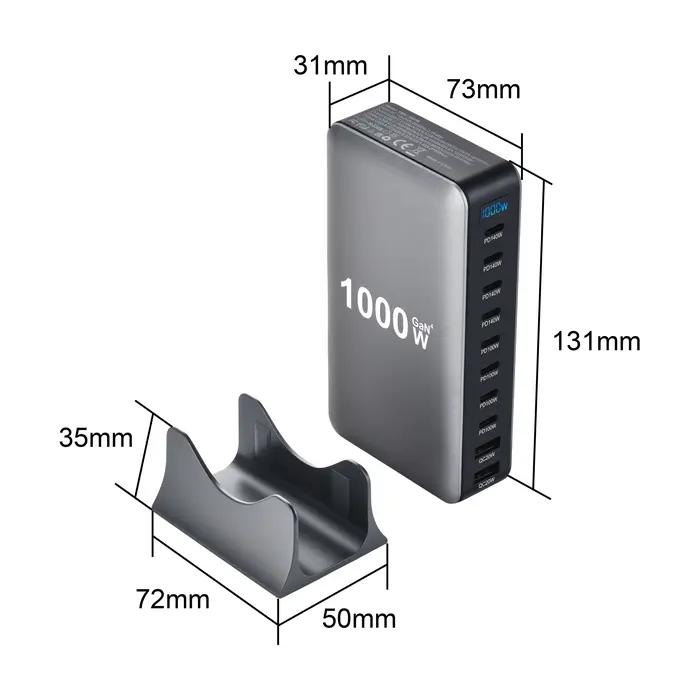 Station de charge rapide GaN 1000W