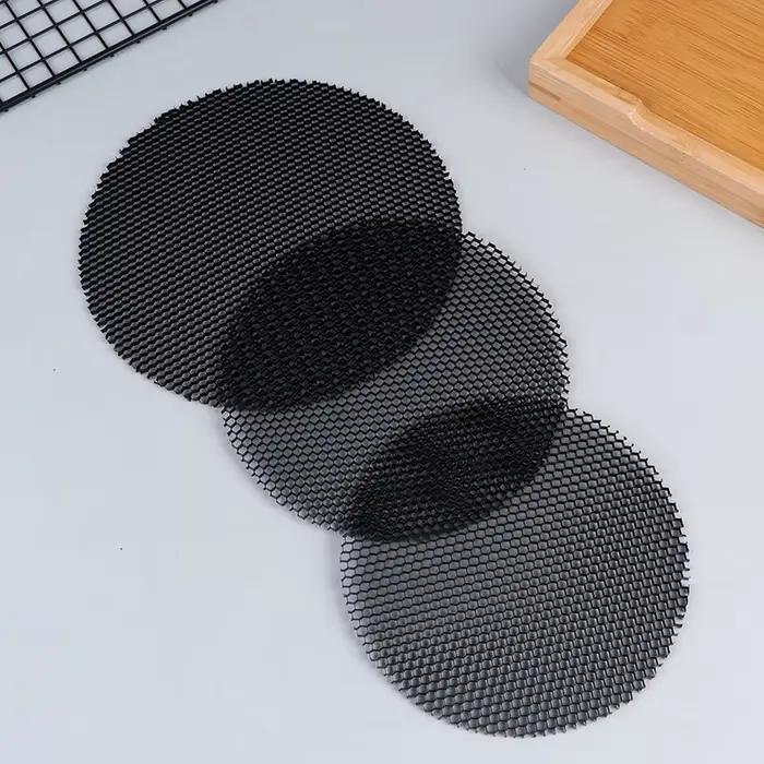 Plafonnier LED avec couvercle en maille nid d'abeille