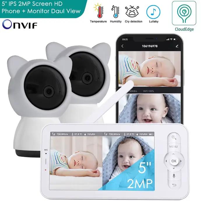 Moniteur bébé sans fil avec caméra pour touristes