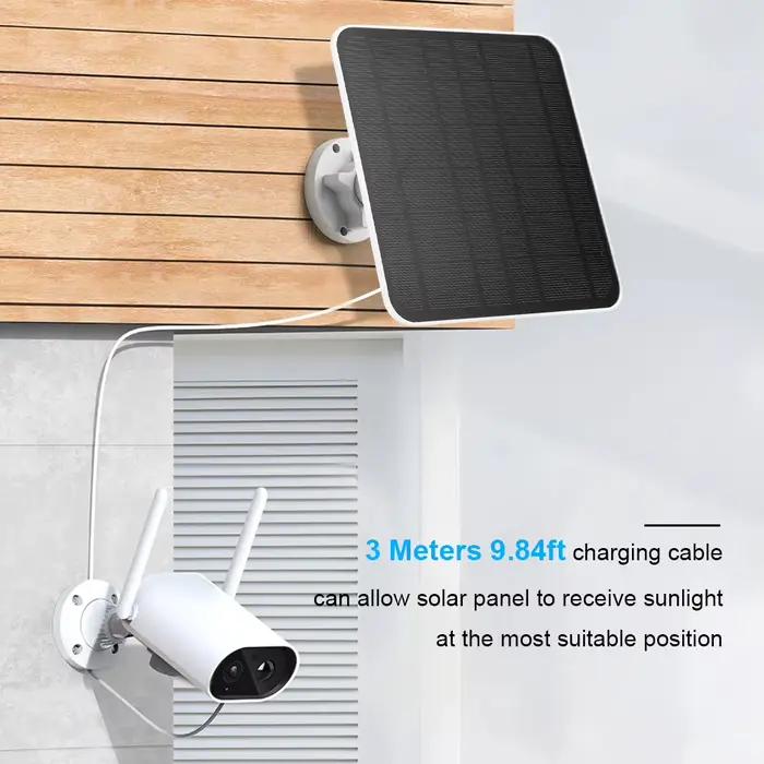 Panneau solaire 20W 5V pour Eufy Eufycam 3/3C/2C/2Pro panneaux de charge solaires muraux système de cellules