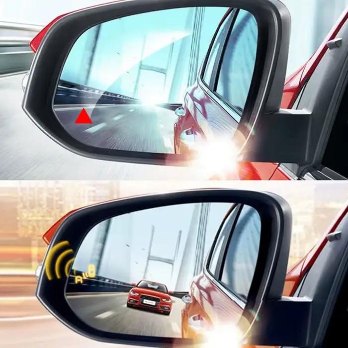 BSD lentille lumière voiture système des angles morts alarme radars sécurité conduite 2 pièces