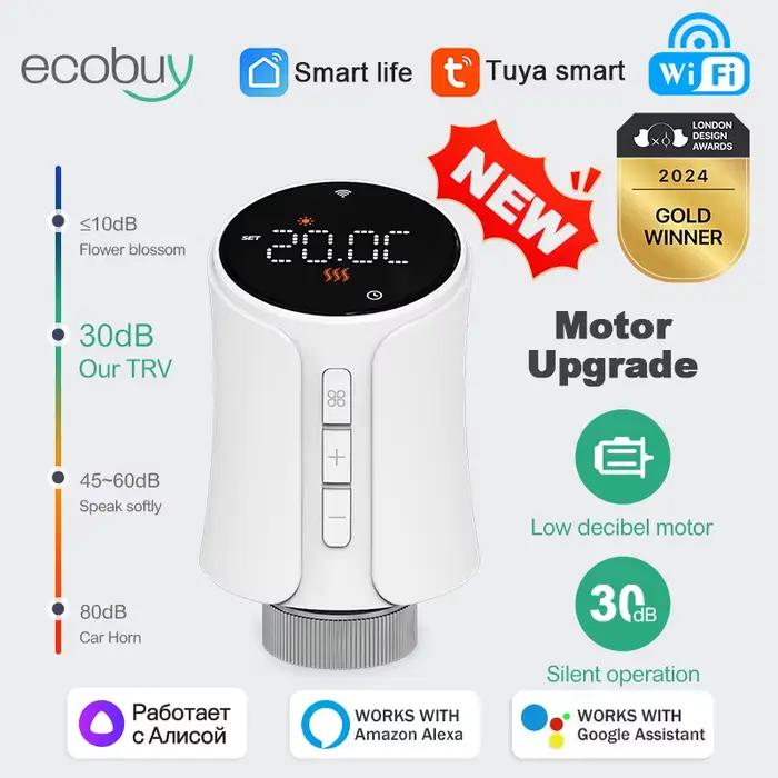 Nouveau Tuya Wifi vanne thermostatique radiateur Thermostat intelligent