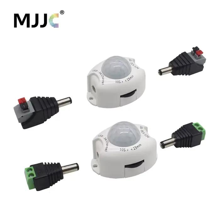 12V capteur de mouvement interrupteur de lumière 5V DC minuterie activée détecteur