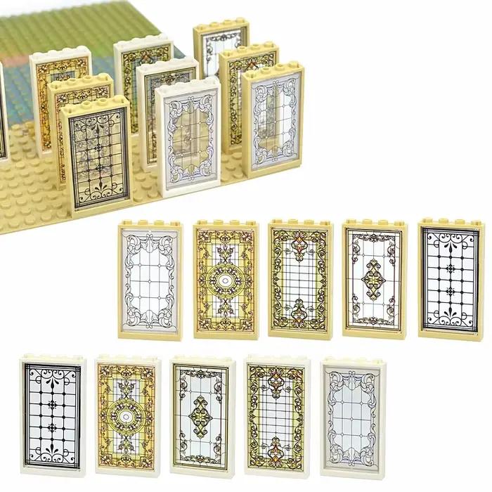MOC – pièces de maison de ville en brique 1x4x6