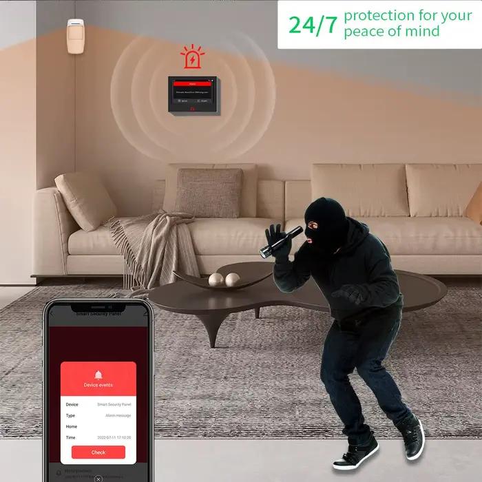 Staniot – 7 pouces système d'alarme de sécurité domestique intelligent