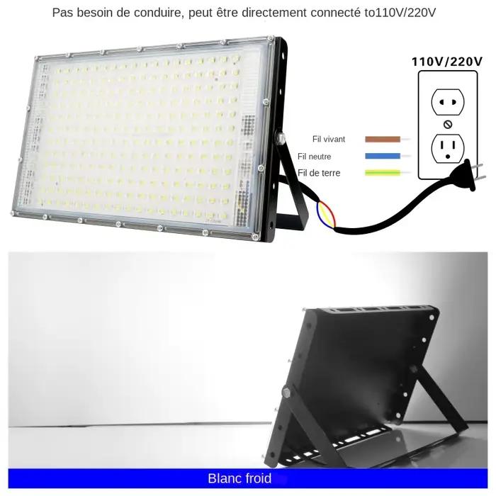 1/2/3 pièces 110V 220V Led projecteur 50W 100W 150W 200W