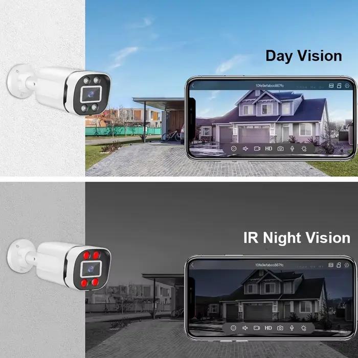 Système de caméra de sécurité Smar 4CH 5M-N HD DVR Kit CCTV 4 pièces 5MP AHD