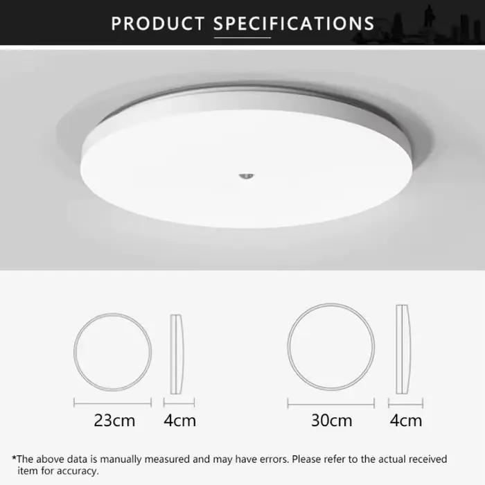 Détecteur de mouvement LED plafonnier humain infrarouge détection lumière porche couloir escalier balcon luminaires ménagers
