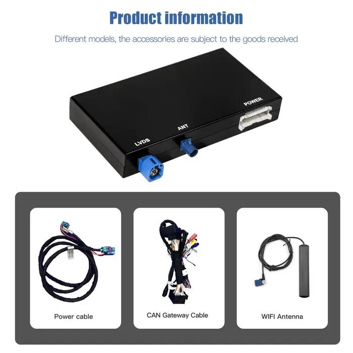 CARABC CarPlay sans fil pour Audi A6 A7 2012-2018