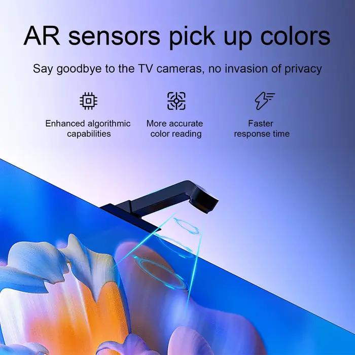 Rétroéclairage TV par Immersion avec caméra