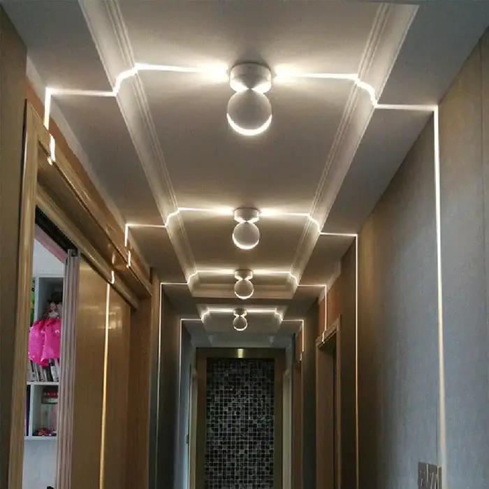 Lampes LED rondes 9W pour rebord de fenêtre