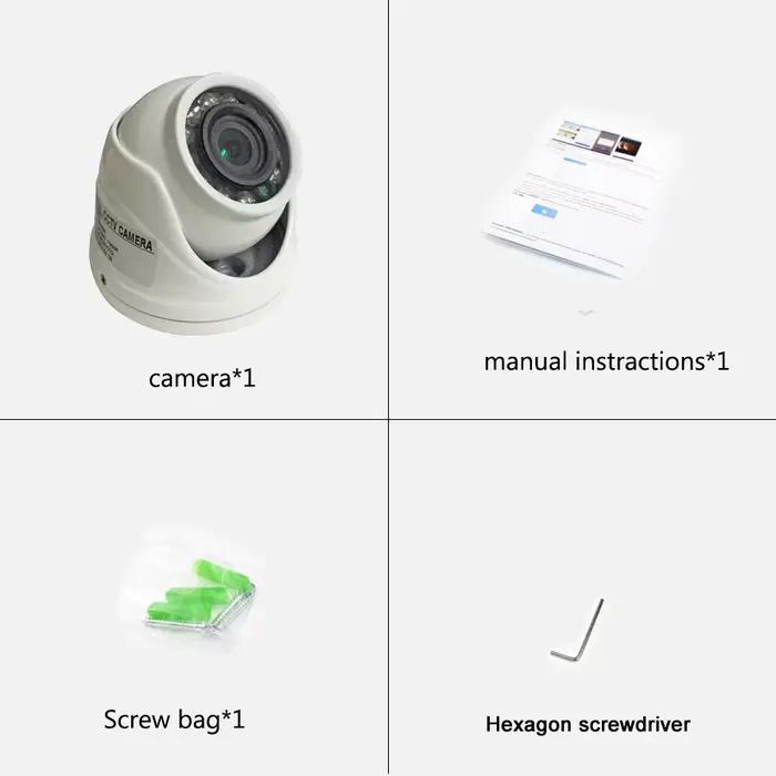Caméra de Surveillance 2.8mm