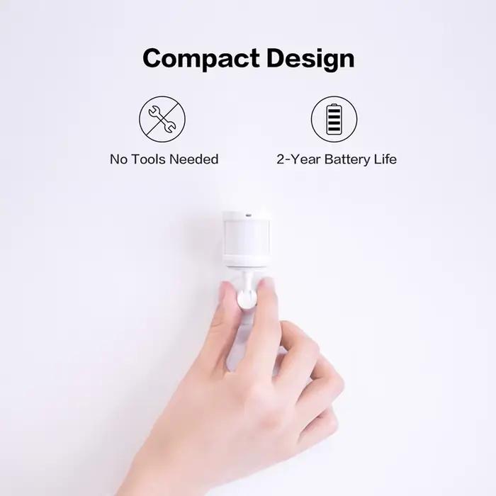 Aqara capteur de mouvement du corps humain intelligent sans fil ZigBee sécurité système d'alarme maison intelligente