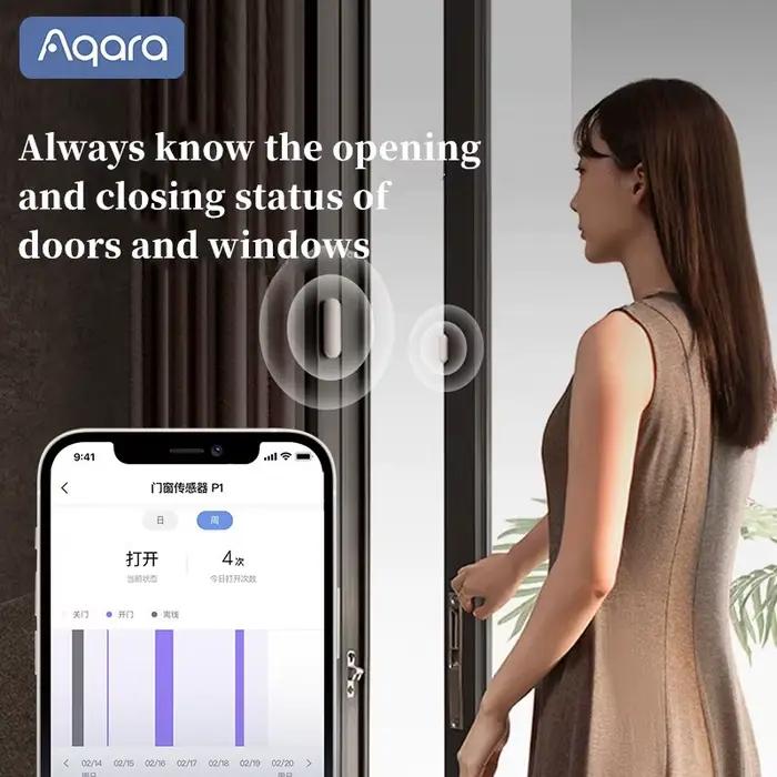 Capteur de porte et de fenêtre Aqara P1 Zigbee 3.0 2026