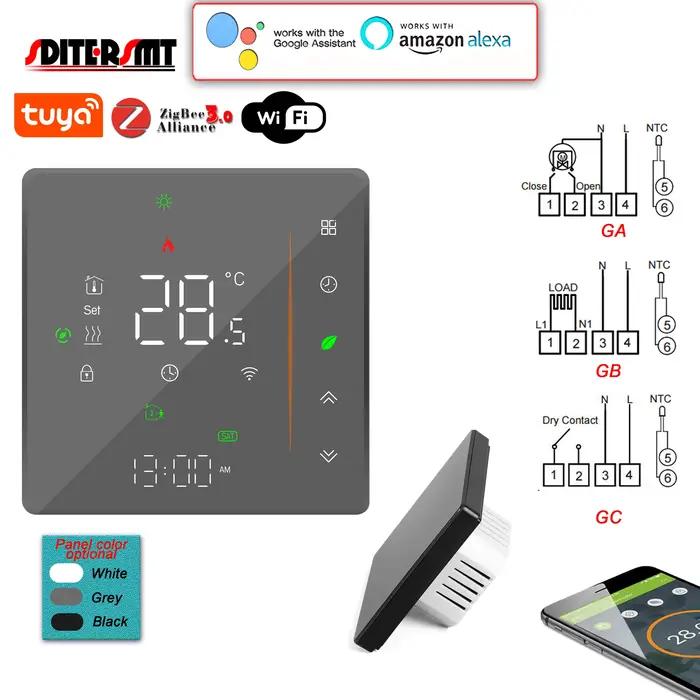 Thermostat WiFi intelligent 220VAC 24V