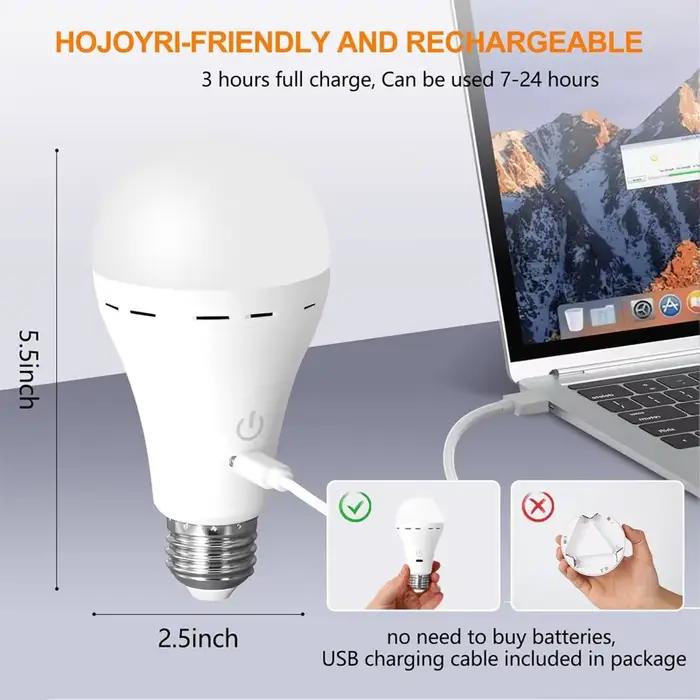 Ampoule intelligente rechargeable par USB