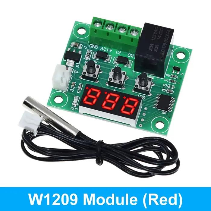 W1209 TZT DC 12 V rouge/bleu chaleur température froide Thermostat